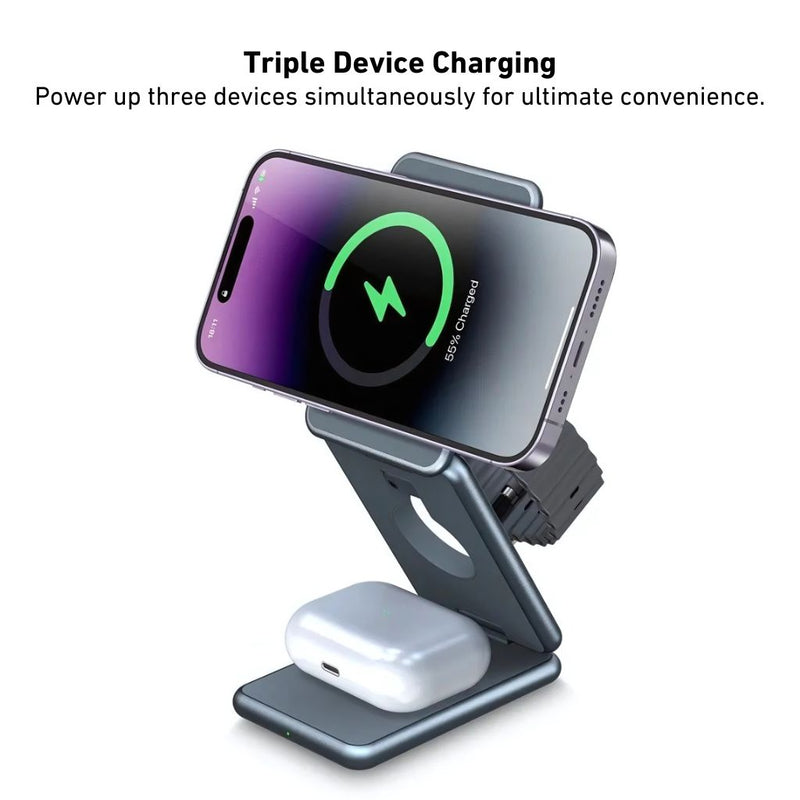 3 in 1 Wireless Charger Fold Pro