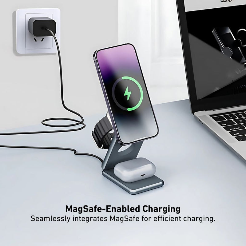 3 in 1 Wireless Charger Fold Pro