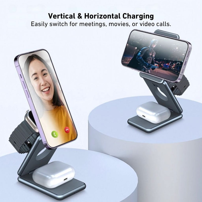 3 in 1 Wireless Charger Fold Pro