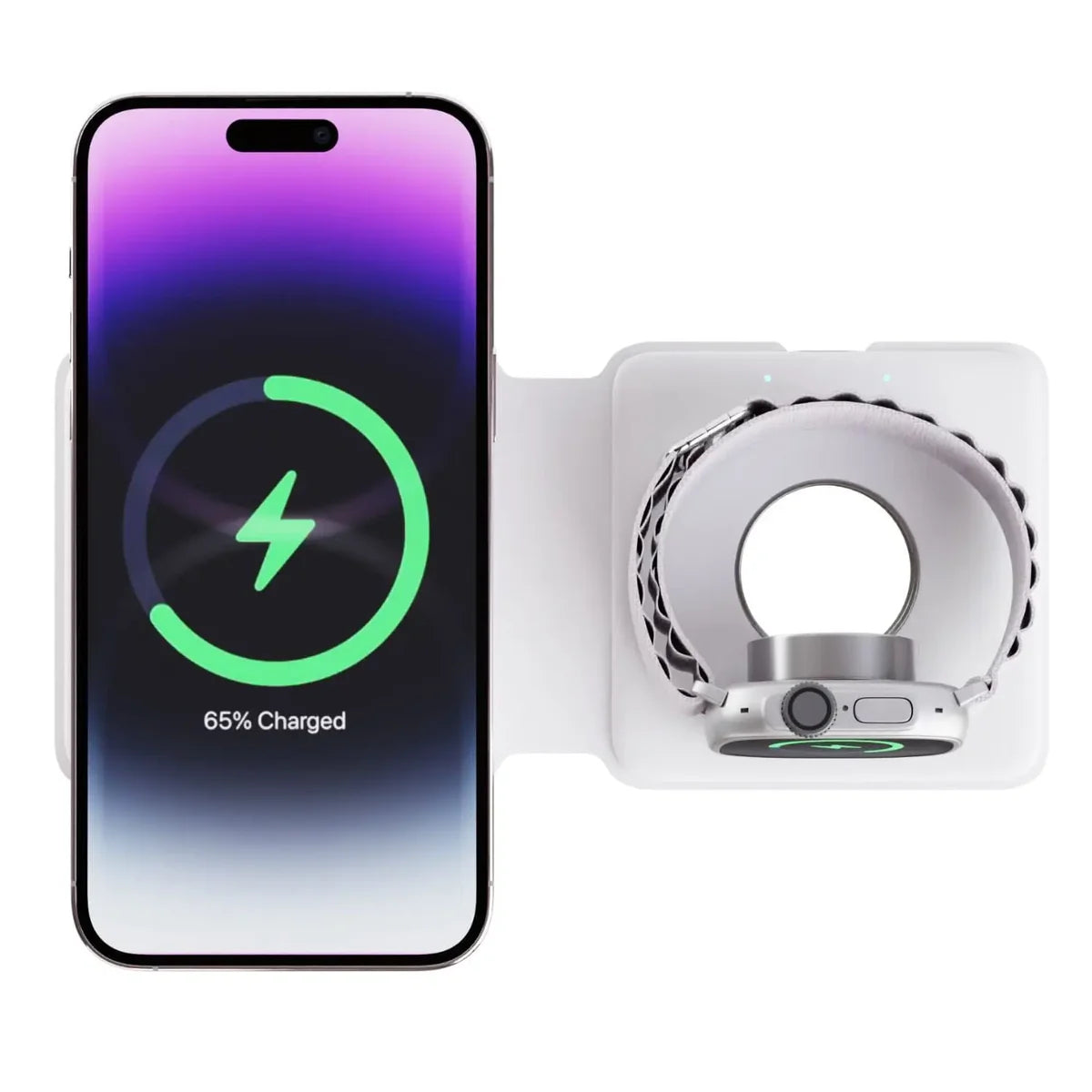 2 in 1 Foldable Charger