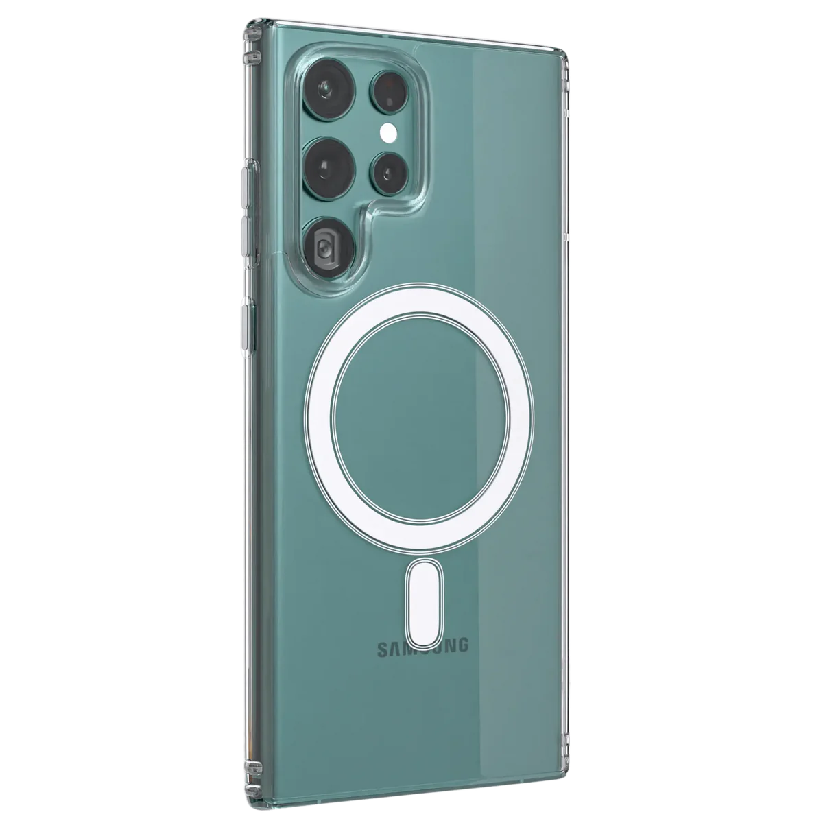 Magnetic Clear Case for Samsung