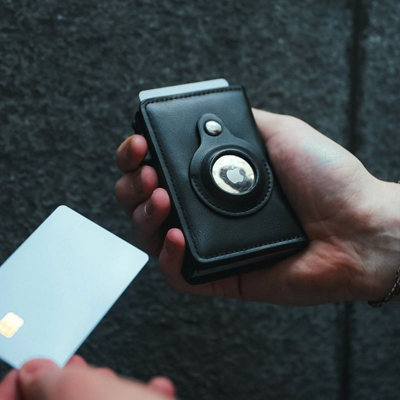 EVOO AirTag Slide Wallet