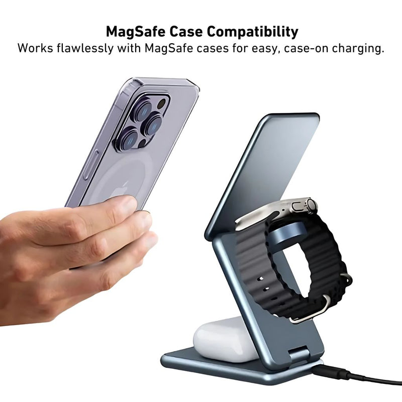 3 in 1 Wireless Charger Fold Pro